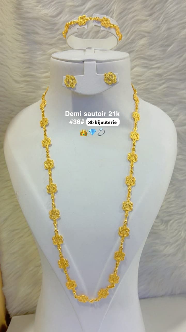 Demie sautoir 21k